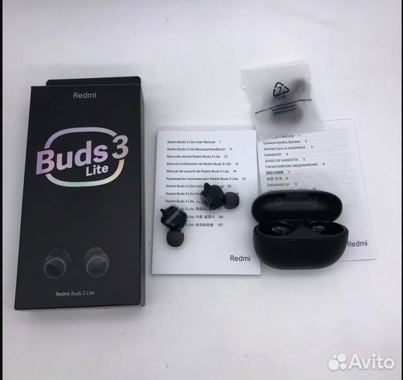 Новые Xiaomi Redmi Buds 3 Lite Black