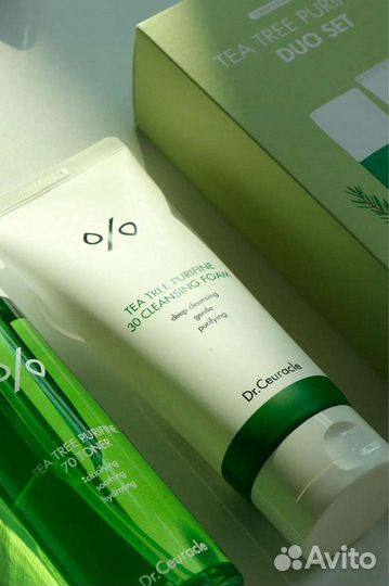 Набор Dr.Ceuracle Tea tree purifine пенка+тонер