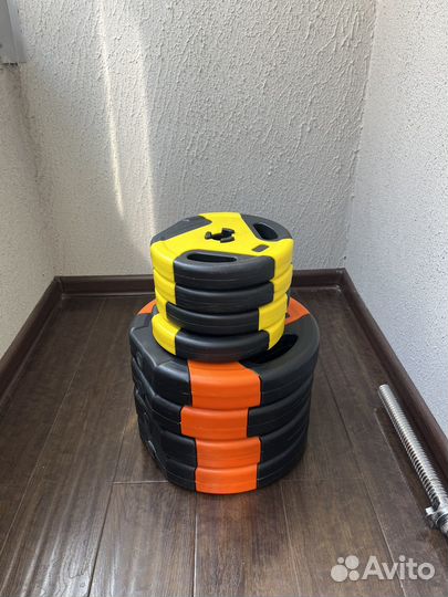 Штанга гриф блины