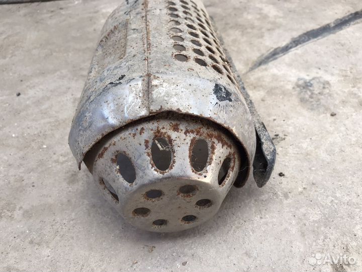 Защитка на глушитель