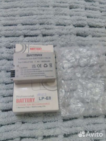 Аккумулятор Canon 5d 6d 7d, 60d, 70d, 80d, 90d