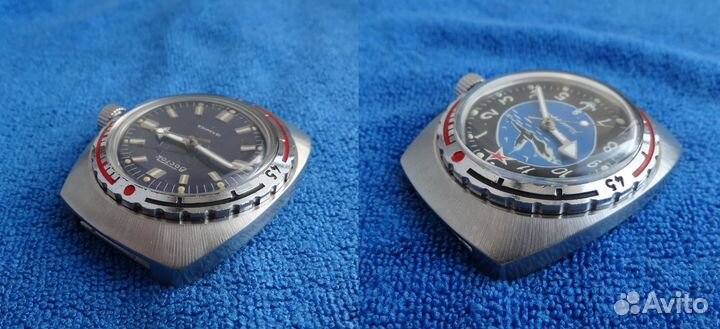 Часы Восток амфибия бочка 2209 СССР