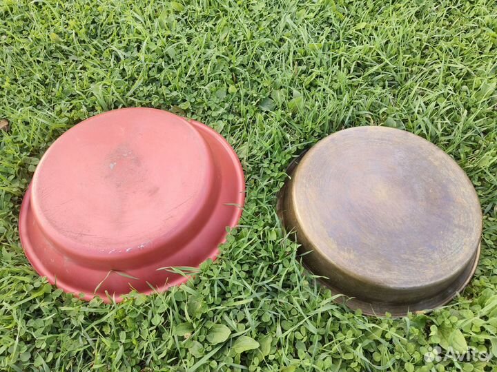 Латунный таз