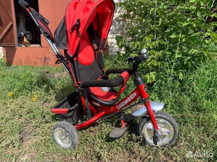 Детский велосипед с ручкой