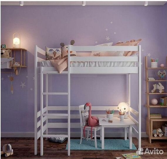 Детская кровать чердак