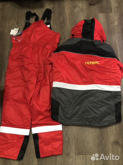 Новая Зимняя спецодежда, костюм с биркой(«Техноави