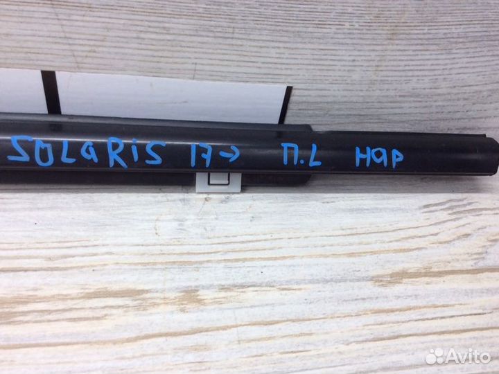 Накладка стекла переднего левого передняя левая