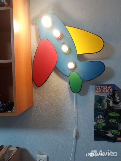 Светильник детский Самолет