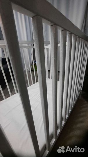 Детская кровать IKEA с матрасом