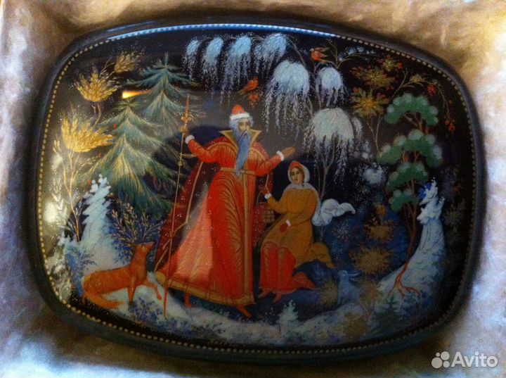 Шкатулка роспись Палех