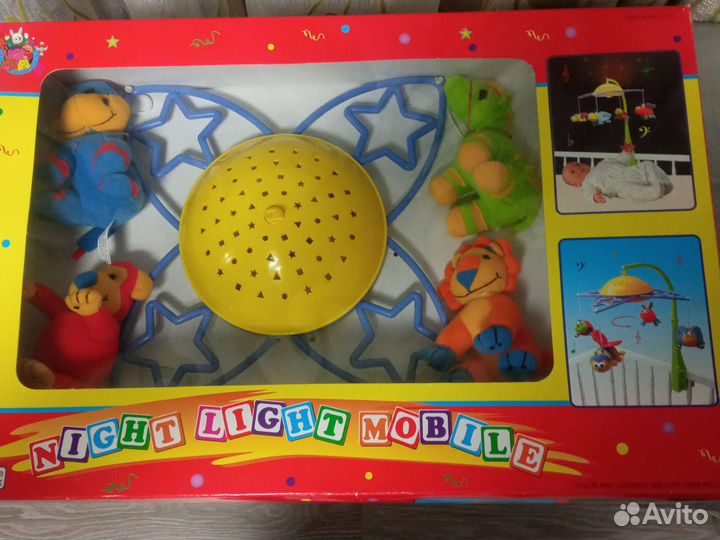 Мобиль в кроватку музыкальный