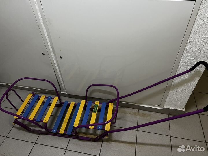 Санки двухместные