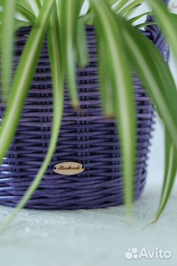 Корзина плетеная для хранения