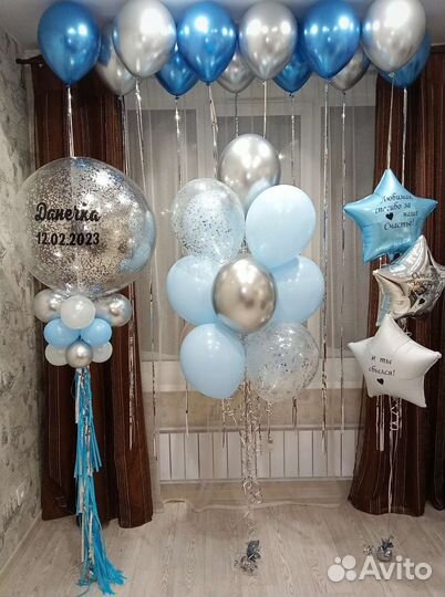 Воздушные шарики. Латексные и фольгированные