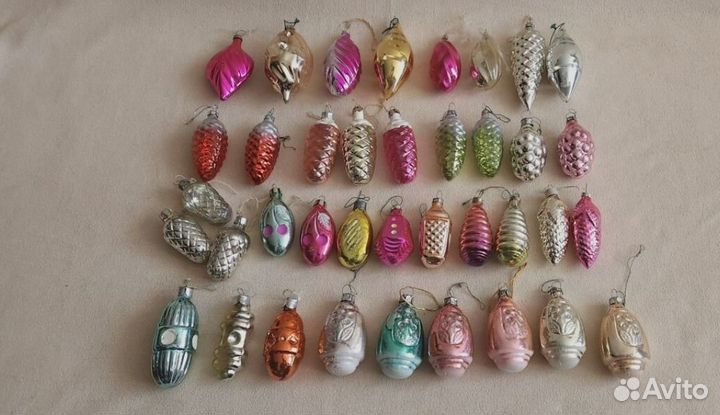 Елочные игрушки СССР