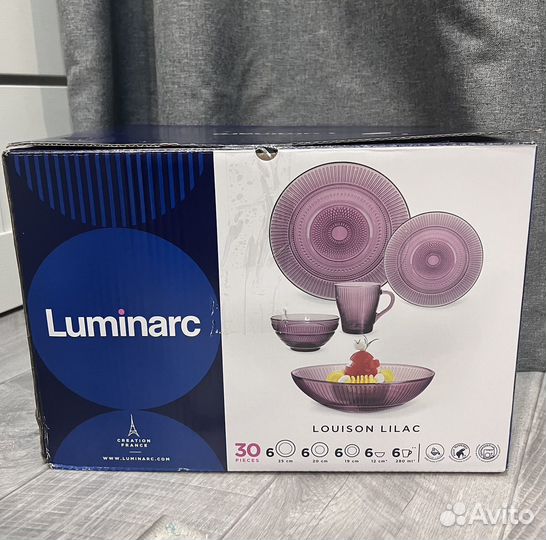 Набор посуды luminarc 30 предметов