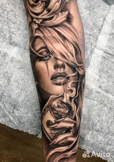 Татуировка тату чикано авторские эскизы