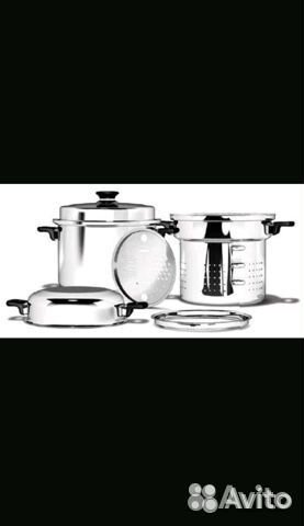 Кастрюля для приготовления пасты Амвей 