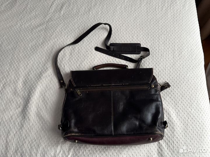 Сумка портфель кожа натуральная Cavalet