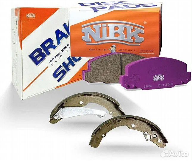 Тормозные колодки nibk pn0788