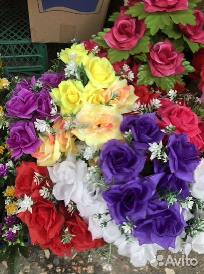 Искусственные цветы для декора