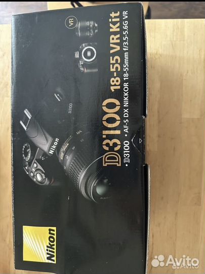 Зеркальный фотоаппарат nikon d3100