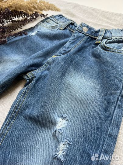 Джинсы zara для девочки 98