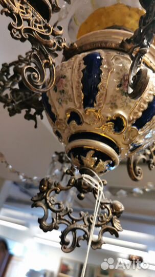 Люстра майолика