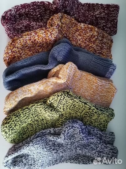 Носки ручной вязки