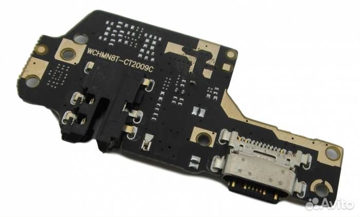 Шлейф Xiaomi Redmi Note 8T (плата) + разъем зарядк