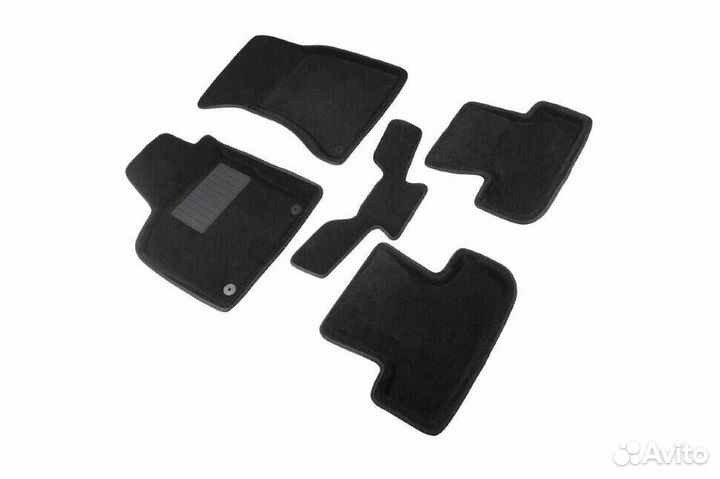 Коврики Аudi Q5 2008- KC 3D Sеintex черный