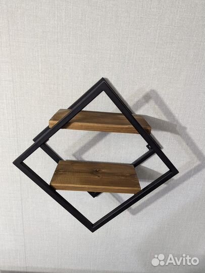 Полка настенная лофт