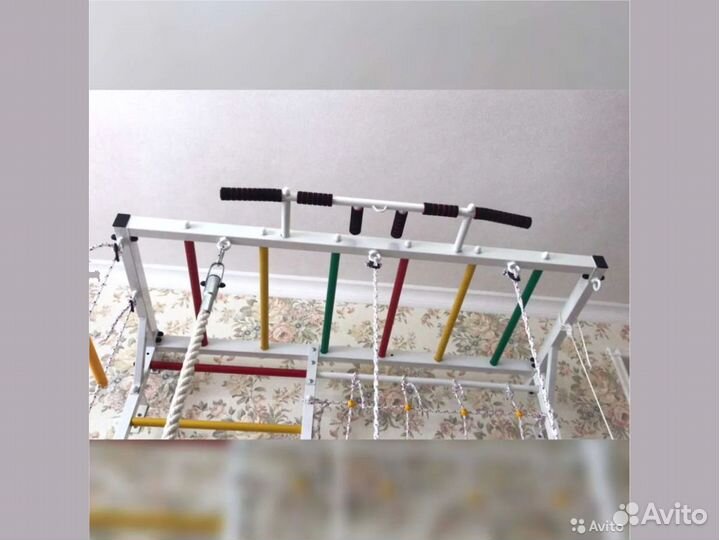 Шведская стенка - Рукоход, брусья, скамья, лазанка