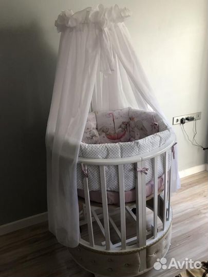 Детская кроватка трансформер 8 в 1