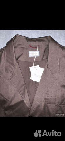 Шелковая рубашка-пиджак brunello cucinelli объявление продам