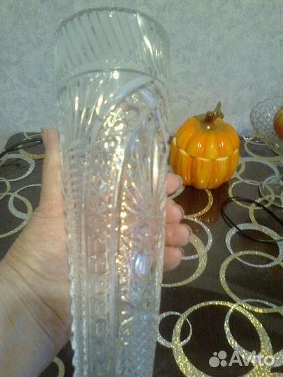 Рог большой хрустальный