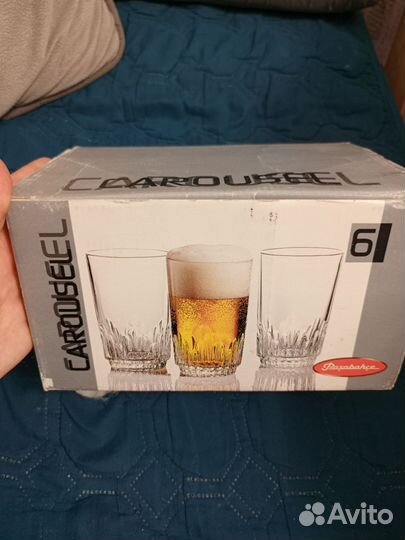 Стаканы, набор 6 шт