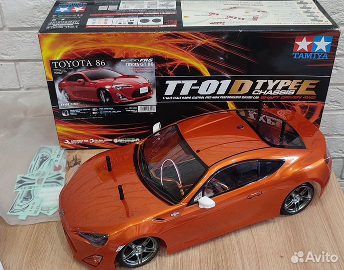 Радиоуправляемые модели Tamiya и корпуса 1/10