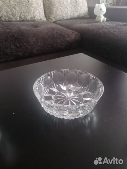 Ваза хрустальная