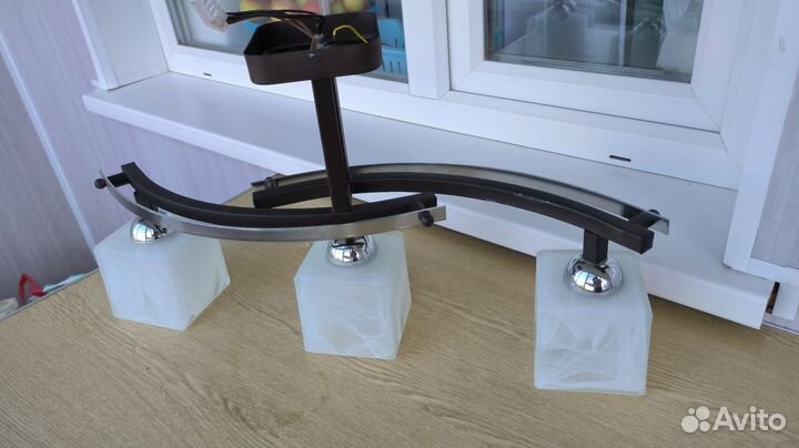 Люстра потолочная подвесная бу