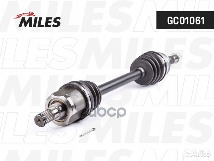 Привод в сборе hyundai accent 99- лев. gc01061