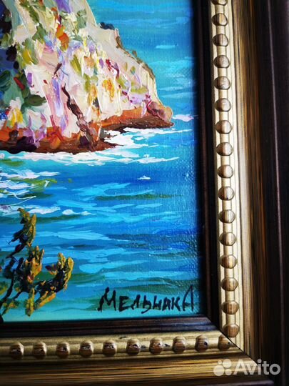 Картина маслом на холсте пейзаж