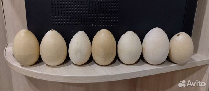 Яйца заготовки из дерева