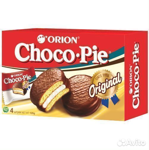 Опт - Пирожное Choco Pie Original 120г