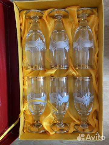Набор бокалов новый
