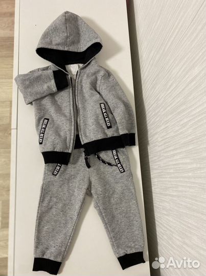 Спортивный костюм на флисе детский