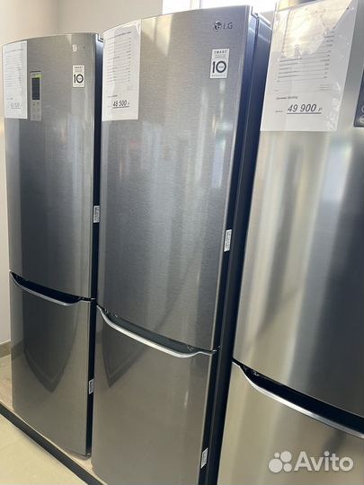 Холодильник LG GA-B419sdjl графит