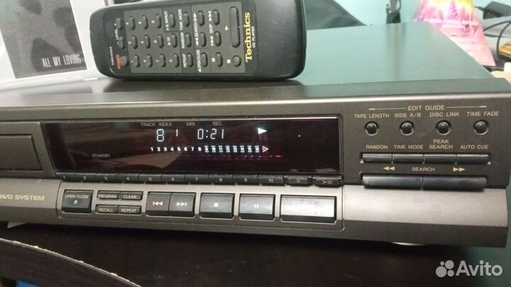 CD плеер Technics с пультом