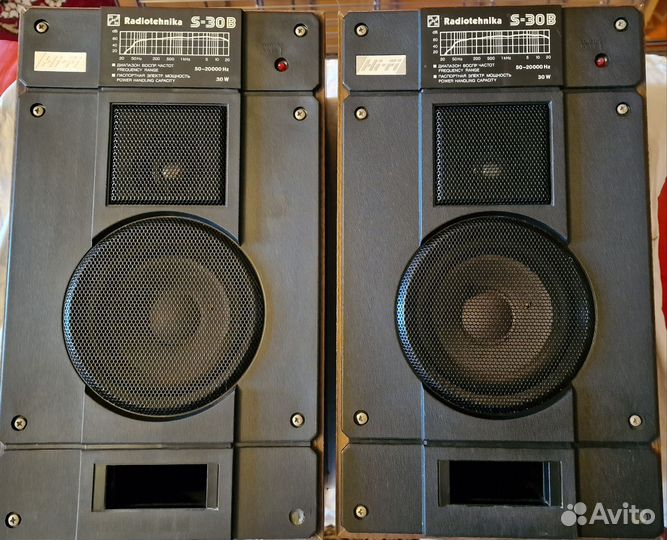 Колонки Radiotehnika S30b, сабвуфер B&W ASW 500