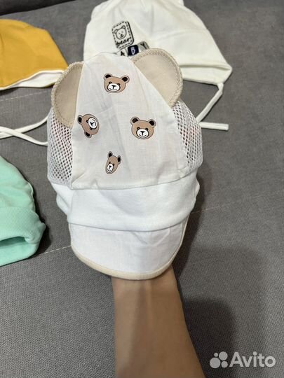 Шапочки для новорожденных малышей (весна-осень)